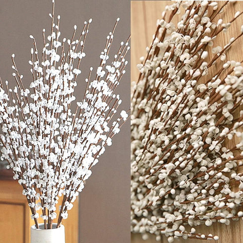 5pcs 29.5" Faux Jasmine Artificial Flowers Tall White Floral Branches for Home Wedding Vase Filler Party DIY Decoration...