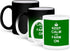 3dRose Keep Calm and Farm On Mug, 11 oz, Black/White...