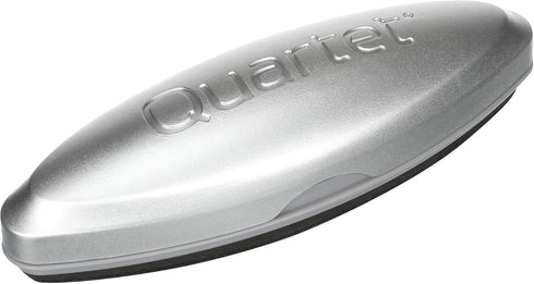 Quartet Glass Dry Erase White Board Eraser, Magnetic, Whiteboard Eraser, Silver (SFEB3)...