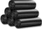 Kitchen Garbage Bags and Black Trash Bag, 100 Counts 4 Gallon 45x60Cm Kitchen Trash Bags with Handles for Bathroom Trash Bags, Small Trash Bags, C...