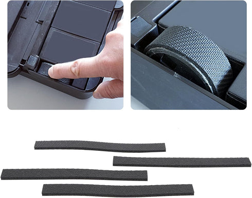 Mopping Robot Wheel Tire, Sweeping Robot Leather Wheel Fetal, Sweeping Robot Wheel Tire Strip for Replacement Vacuum Cleaner Tires...