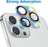 for iPhone 14 Pro and iPhone 14 Pro Max Camera Lens Protector, Anti-Scratch Tempered Glass Camera Screen Protector Shockproof Full Protective Came...
