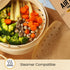 9? Steamer Paper, Air Fryer Round Parchment Paper Liners – 220pcs Unbleached Bamboo Steamer Liners – Easy Cleanup, Will Not Burn or Curl, Non-Toxi...