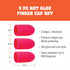 Mod Podge Hot Glue Gun Finger Caps, Multicolor...