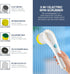 Electric Scrubber, Handheld Cleaning Brush, Includes 5 Replaceable Heads, Bathroom, Kitchen, Floor, Dish, Shoe, Glass - Multifunctional Home Acces...