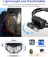 2000 Lumen 9 LED Headlamp, Ultra Bright Head Lamp with 6 Modes, Lightweight Head with Adjustable Strap, IPX5 Waterproof Headlight Great for Campin...