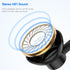 ACAGET USB Headset, Wired USB Earbuds for PC HiFi Stereo in-Ear Wired Game Headphones with Microphone Computer Earphones with Audio Controls for P...