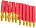 5Pairs ShareGoo No Cable 4mm Bullet Connector to 3.5mm Bullet Connector Banana Gold Plug Adapter for RC Car Boat FPV ESC Motor...