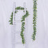 Lvydec 2 Pack Artificial Eucalyptus Garland, Fake Eucalyptus Greenery Garland Wedding Backdrop Arch Wall Decor, 5.5 Feet/Strand Fake Hanging Plant...