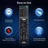 Universal for Sony TV Remote Control Replacement Compatible with Sony Bravia Smart LCD LED HD TVs RMT-TX100U...
