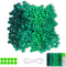 Yochus Green Pony Beads, 250Pcs 6x9mm 4 Colors Kandi Hair Beads wih 10Pcs Smiling face Beads, Friendship Bracelets Jewelry Making Kit for Teen Gir...