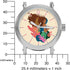 DISNEY The Little Mermaid Live Action Adult Analog Quartz Watch...