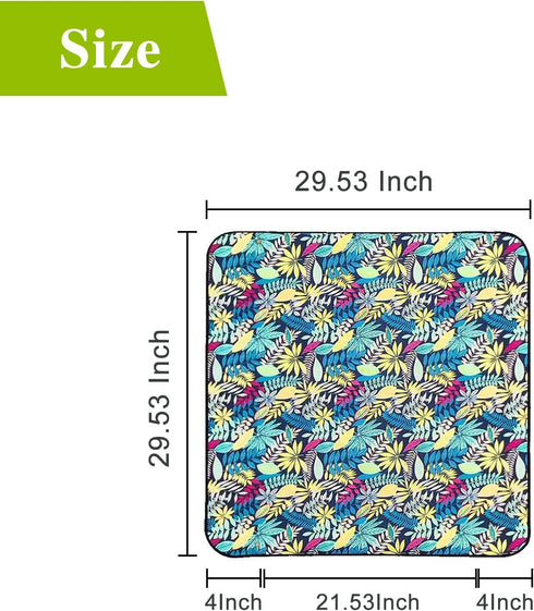 Repotting Mat for Plants, Portable Transplanting and Potting Tray,Potting Soil Mess Control Waterproof Garden Mat,Gardening Gifts for Women, Plant...