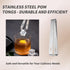 2 Pack Small Tongs Stainless Steel 6 Inch Tongs Restaurant Grade Serving Tongs for Cooking Food Salad Bartending Silver...