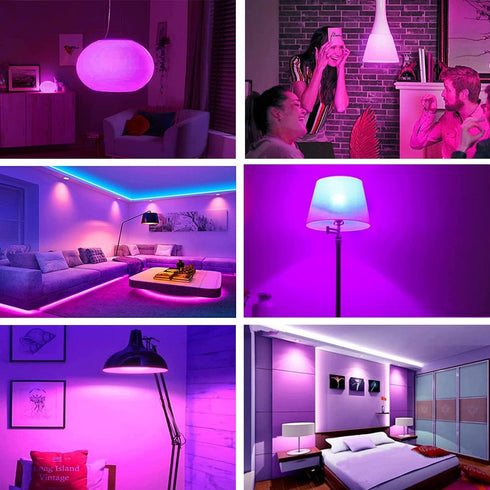 LED Black Light Bulb 15W Blacklight 100 Watt Equivalent LED Bulbs, 120V E26 Standard Base, UVA Level 395-400nm, Glow in The Dark for Body Paint, B...