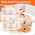 Baby Bath Thermometer,Newborn Swimming Safety Toy Thermometer?Bathtub Water Thermometer,Large Eyed Crab Toy Floating Water Temperature Gauge Baby ...