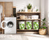HIYAGON Laundry Baskets,Collapsible Hamper, Canvas Fabric Laundry Hamper,for Toy Organizer Bins,Gift Baskets, Bedroom, Clothes, Nursery,Kids,Boys ...