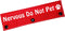 Funny Dog Leash Sleeve Nervous Do Not Pet Dog Leash Wrap Wrap Alert Hanging ID Patch Tag Pet Birthday Gift(Do Not Pet-Sleeve)...