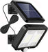 Solar Flood Lights with 98 LEDs,Motion Detector,16.5ft Cable,IP65 Waterproof LED Lights for Front Door, Backyard, Garage,Patio, Gargen...