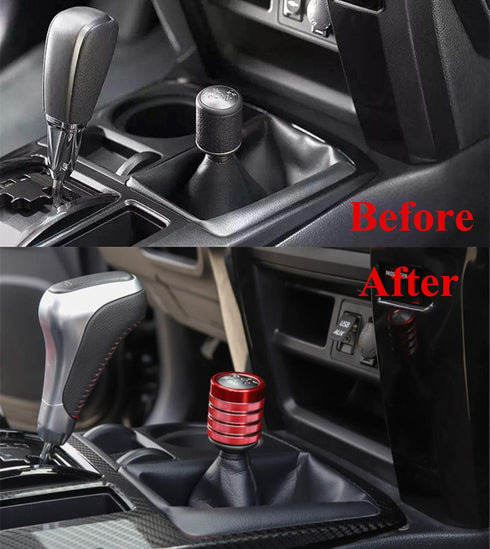 YOCTM Shift Knobs Fits for Toyota 4runner TRD Pro Offroad Accessories 4WD Drive Gear Shifter Head Cover Trim Accessoies Aluminum Alloy 2010-2022 (...