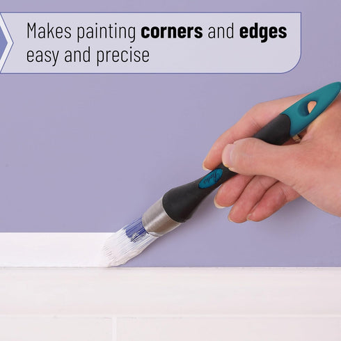 Bates- Trim Brush, 0.75-Inch, Trim Paint Brush, Small Paint Brush, Trim Brushes for Painting, Small Brushes for Painting, Paint Brush for Trim, Pa...