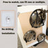 Set of 4 Pan Pot Lid Holders, Self Adhesive Cabinet Door/Wall Mount Storage Organizer, Suitable for Lids Up to 11 Inches, lid of the pot is within...