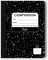 iScholar Black and White Marble Composition Book, 100 Sheets (10100)...