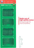 R’ND’s 300 Pack Ornament Hooks Christmas Tree Decorating Hangers- Metal Wire Ornament Hooks for Christmas Tree Decoration Hanging (Green)...