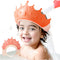 Baby Shower Cap Shield Bathing Cap Safe Silicone Protection Bath Cap Crown Shower Cap for Protector Head Eye Ear Shampoo Caps Visor Hat for Toddle...