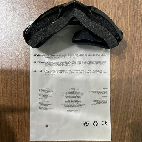 Motorcycle Goggles Dirt Bike Goggles Windproof ATV Dustproof Racing GogglesScratch Resistant Ski Goggles Protective Safety Glasses PU Resin (Black...