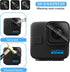 PCTC Hero11 Black Mini Screen Protector for GoPro Hero11 Black Mini, Ultra Clear 9H Hardness Tempered Glass Lens Protector + Lens cap Cover for Go...