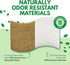 Natural Kitchen Sponges Pack of 16, Cellulose & Coconut Dish Sponge, Walnut Scrubber Sponges, Plate Friendly, No Scratch Eco Dishwashing Sponge fo...