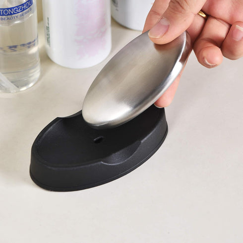 TDOCK 2 Pack Stainless Steel Soap Bar Magic Hand Odor Absorber Remover...