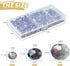 KINGSHINE 1000pcs 4/6/8mm Purple Color Briolette Crystal Glass Beads for Jewelry Making Supply,Round Rondelle Faceted Spacer Beads,Crystal Beads f...