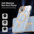 Magnetic for iPhone SE 3rd/2nd Gen Case,iPhone 8/7 Case, Luxury Cute Soft TPU Magnetic Anti-Scratch Anti-Yellowing Slim Fit Glossy Shockproof Case...