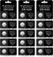 15 Count CR1220 Battery 3V Lithium Button Cell Coin 1220 Batteries...