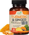 Turmeric Curcumin with BioPerine & Ginger 95% Curcuminoids 2600mg - Natural Joint & Heart Support, Black Pepper for Max Absorption - Health Nutrit...