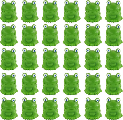 30 Pcs Mini Animals Miniature Resin Frogs,Cute Frogs Fairy Garden Moss Landscape Ornaments for Outdoor Decoration,Home Décor … …...