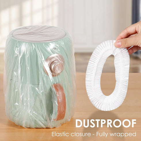 30 PCS Furniture Disposable Dust with Elastic Band Dustproof Cover Kitchen Small Appliance Covers for Air Fryer, Coffee Maker, Air Conditioner, Ov...