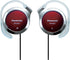 Panasonic Clip Headphone Red RP-HZ47-R (Japan Import)...