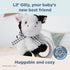 Bearington Lil' Gilly 5.5 Inch Cow Baby Rattle - Soft Rattles for Babies 0-6 Months - Baby Rattles & Plush Rings Baby Cow Rattle...
