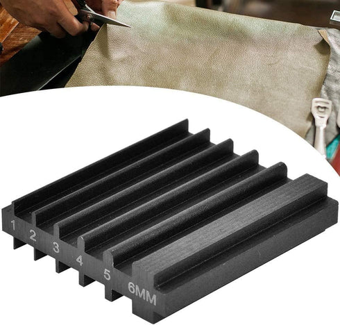 Sharpener for Leather Cutter Head Leather Beveler Sharpen Leather Edger Professional Wide Shovel Cutting Skiving Grinding Tool for Leathercraft...