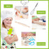 TEUVO Kids Baking Chef Set 35 Pcs with Dinosaur Apron and Mitt, Cooking Chef Dress Up Role Play Kitchen Toys Set for Kids Aged 3 4 5 6 7 8...