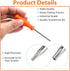 Doorbell Screwdriver Set,2Pcs Torx T6 T5 Double-ended Screwdriver Bit Replacement with 16Pcs T6 T15 Doorbell Screws for All Video Doorbell 1,2 and...