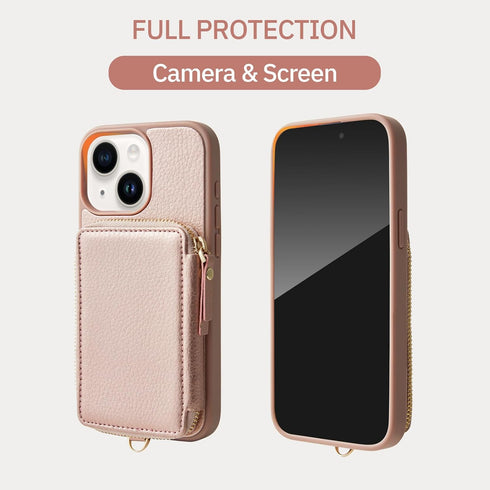 ZVE Wallet Case Compatible with iPhone 13 6.1 inch,...