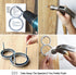 Hardware Set,House Numbers Screws for Outside, Screw Set for Modern and Sleek Floating Address Numbers, Mounting System Parts...