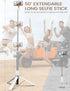Selfie Stick Tripod with Remote, ANXRE Portable 5 in 1 Selfie Stick Phone Tripod, Wireless Selfie Stick Tripod for Cell Phone Compatible with iPho...