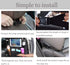 Car Backseat Organizer 2 Pack, Car Seat Back Organizers Storage Kick Mat Seat Protector, Car Seat Back Protectors with Clear 10" Tablet Holder + 5...