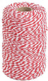 Red and White Twine, Christmas Twine String, 656 Feet Cotton Baker's Twine Cotton Cord Crafts Gift Twine String for Crafts, Gift Wrapping, Party, ...