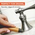 Full Circle Micro Manager, Deep Cleaning Brush for Crevices, Shower, & Grout, Tough Bristles, Sustainable Bamboo Handle, White...